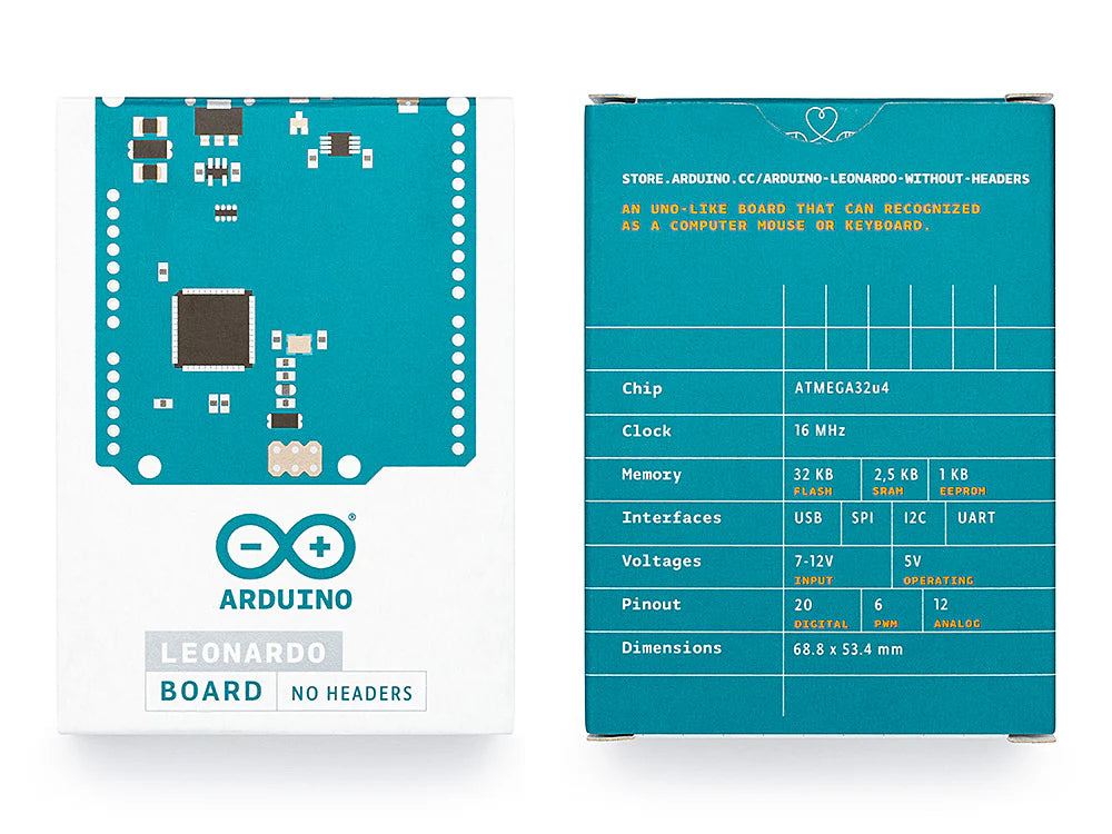 Arduino Leonardo Without Headers (A000052)